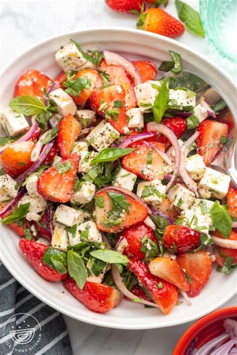 How does Strawberry Feta Salad fit into your Daily Goals - calories, carbs, nutrition