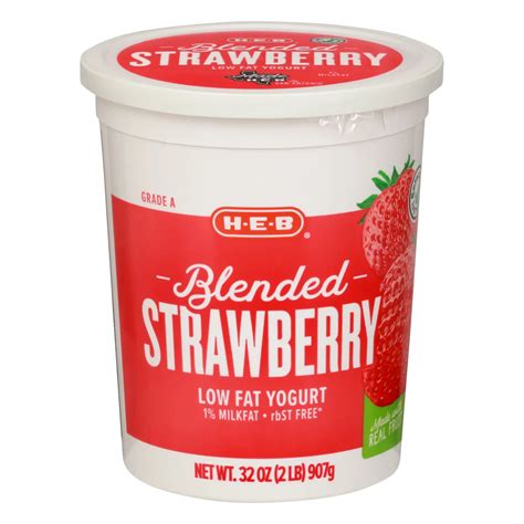 How does Strawberry Lowfat Yogurt fit into your Daily Goals - calories, carbs, nutrition