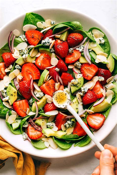 How does Strawberry Poppy Seed Salad fit into your Daily Goals - calories, carbs, nutrition