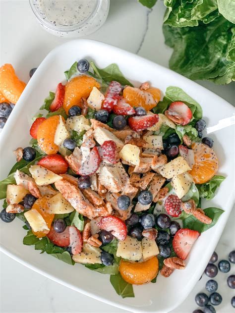 How does Strawberry Poppyseed Salad fit into your Daily Goals - calories, carbs, nutrition