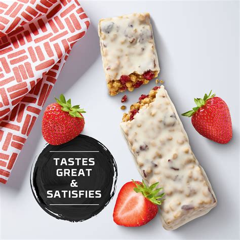 How does Strawberry Protein Bar fit into your Daily Goals - calories, carbs, nutrition