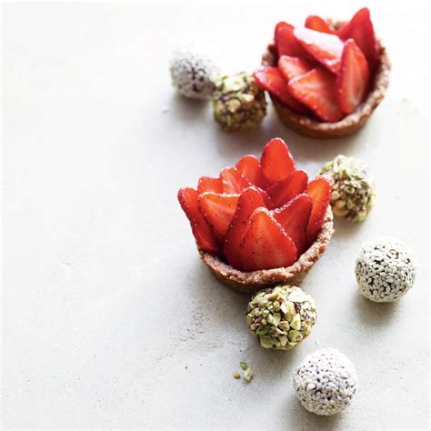 How does Strawberry Tarts with Ginger Nut Crust fit into your Daily Goals - calories, carbs, nutrition