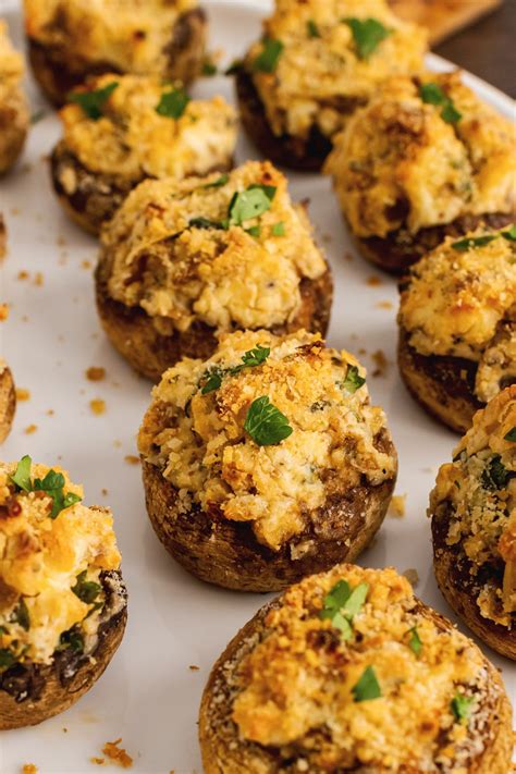 How does Stuffed Mushrooms fit into your Daily Goals - calories, carbs, nutrition