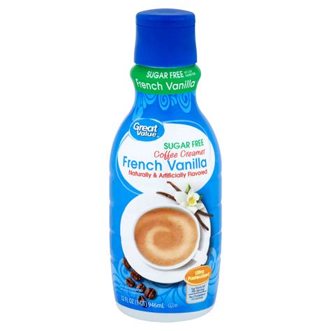 How does Sugar Free French Vanilla Coffee Creamer fit into your Daily Goals - calories, carbs, nutrition