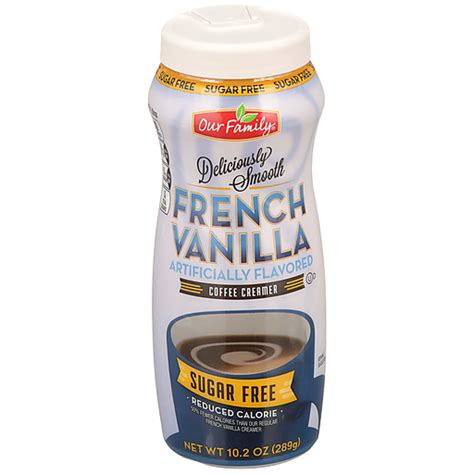 How does Sugar Free French Vanilla Creamer fit into your Daily Goals - calories, carbs, nutrition