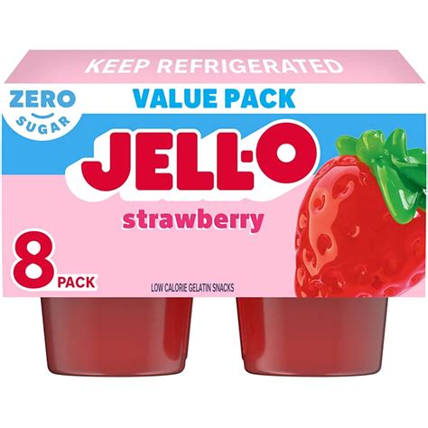 How does Sugar Free Red Gelatin fit into your Daily Goals - calories, carbs, nutrition