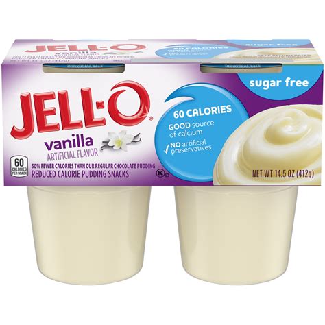 How does Sugar Free Vanilla Pudding fit into your Daily Goals - calories, carbs, nutrition