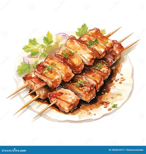 How does Sugarcane Skewered Pork Loin with Bamboo and Basil Salad fit into your Daily Goals - calories, carbs, nutrition