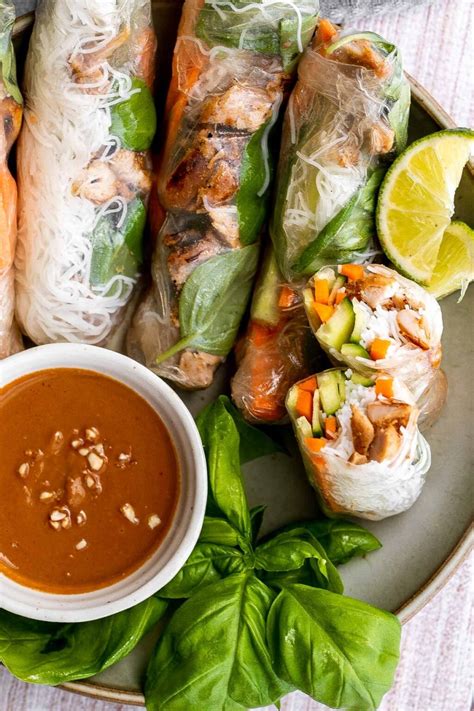 How does Summer Rolls Lemongrass Chicken with Sauce & Salad 2 Rolls fit into your Daily Goals - calories, carbs, nutrition