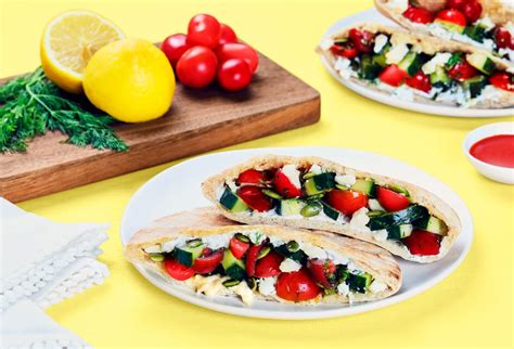 How does Summer Salad Stuffed Pita fit into your Daily Goals - calories, carbs, nutrition