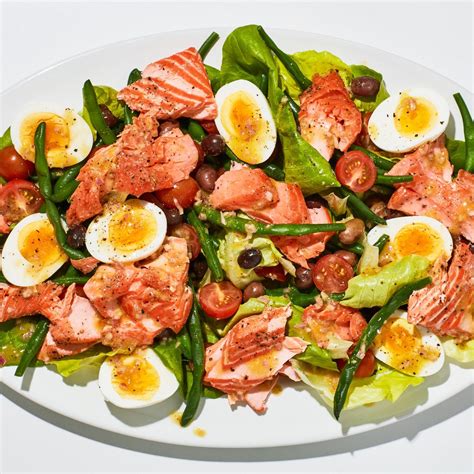 How does Summer Seafood Nicoise Salad fit into your Daily Goals - calories, carbs, nutrition