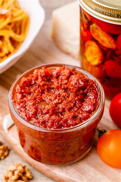 How does Sun-Dried Tomato Pesto fit into your Daily Goals - calories, carbs, nutrition