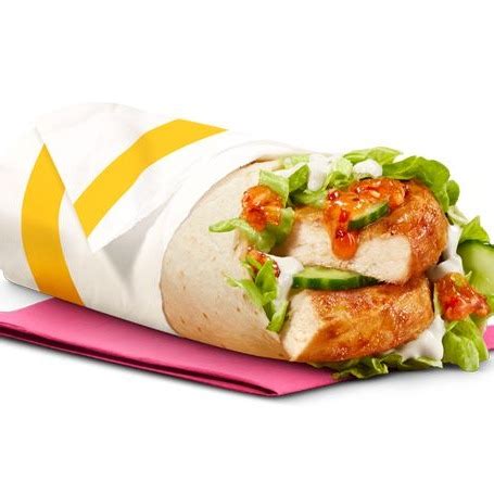 How does Sweet Chili Mcwrap fit into your Daily Goals - calories, carbs, nutrition