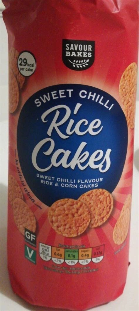 How does Sweet Chilli Rice Cakes fit into your Daily Goals - calories, carbs, nutrition