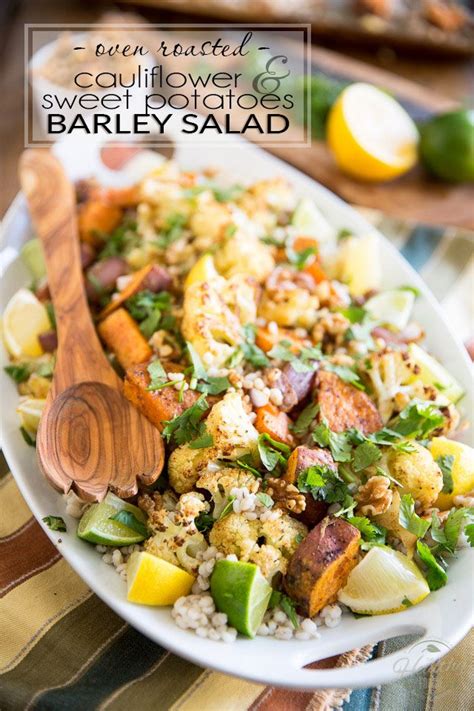 How does Sweet Potato Barley Salad fit into your Daily Goals - calories, carbs, nutrition