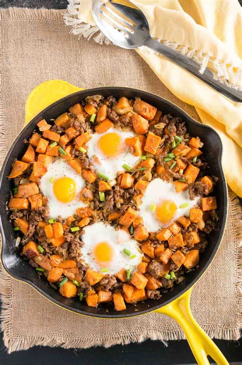 How does Sweet Potato Hash Sausage 4 oz fit into your Daily Goals - calories, carbs, nutrition