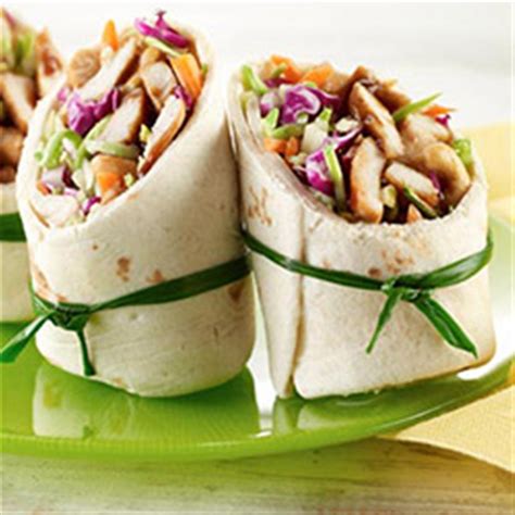 How does Sweet Teriyaki Chicken Wrap fit into your Daily Goals - calories, carbs, nutrition