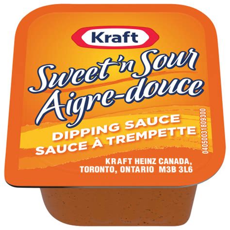 How does Sweet and Sour Sauce, Kraft fit into your Daily Goals - calories, carbs, nutrition