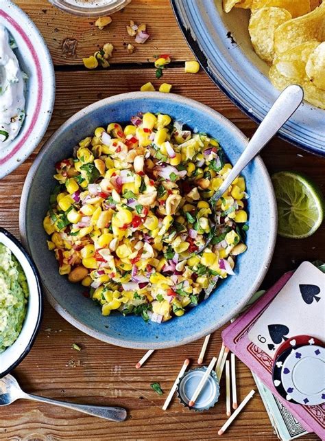 How does Sweetcorn salsa fit into your Daily Goals - calories, carbs, nutrition