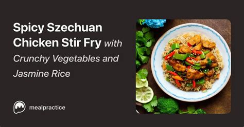 How does Szechuan Vegetables with Jasmine Rice fit into your Daily Goals - calories, carbs, nutrition