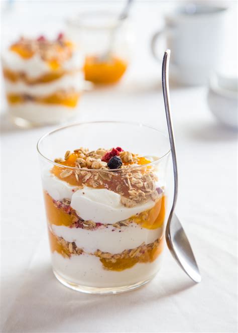 How does Tart Cherry and Apricot Yogurt Parfait fit into your Daily Goals - calories, carbs, nutrition