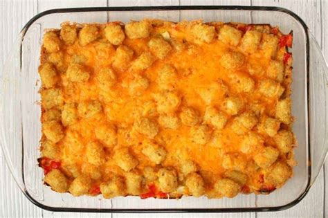 How does Tater Tot Casserole fit into your Daily Goals - calories, carbs, nutrition