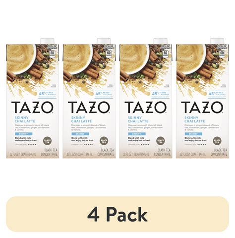 How does Tazo Chai Tea Latte - Short - Whole Milk fit into your Daily Goals - calories, carbs, nutrition