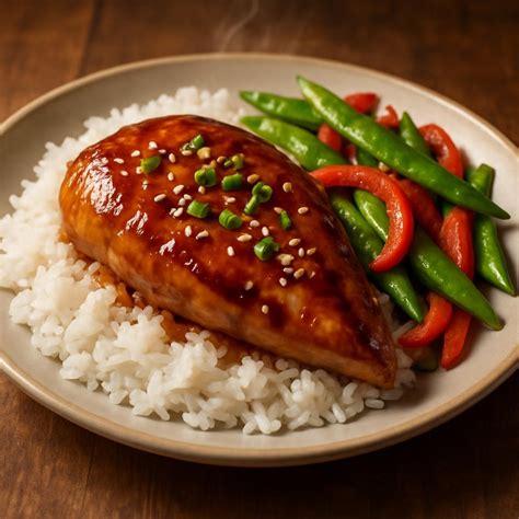 How does Teriyaki Chicken Breast fit into your Daily Goals - calories, carbs, nutrition