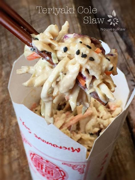 How does Teriyaki Cole Slaw fit into your Daily Goals - calories, carbs, nutrition