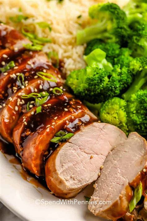 How does Teriyaki Pork Tenderloin fit into your Daily Goals - calories, carbs, nutrition