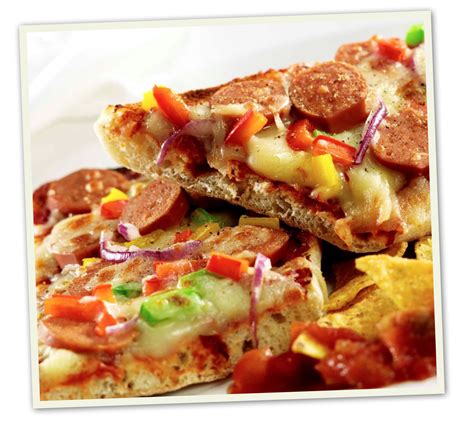 How does Tex Mex Pizza by the Slice fit into your Daily Goals - calories, carbs, nutrition