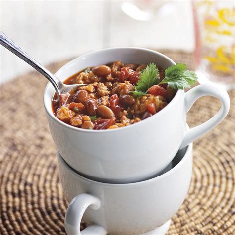 How does Texas Turkey Chili fit into your Daily Goals - calories, carbs, nutrition