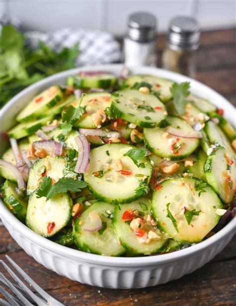 How does Thai Cucumber Salad - STG fit into your Daily Goals - calories, carbs, nutrition