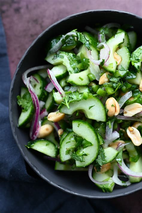 How does Thai Cucumber Salad side fit into your Daily Goals - calories, carbs, nutrition