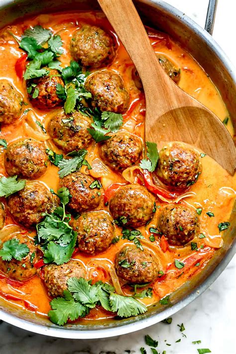 How does Thai Red Curry Meatball Meal fit into your Daily Goals - calories, carbs, nutrition