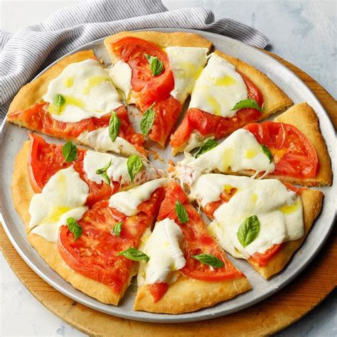 How does The Caprese Pizza fit into your Daily Goals - calories, carbs, nutrition