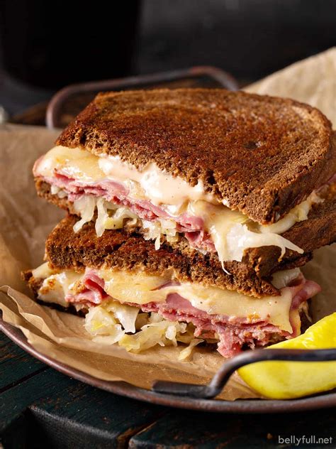 How does The Reuben Sandwich fit into your Daily Goals - calories, carbs, nutrition