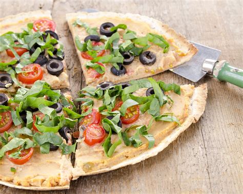 How does Thin Crust Hummus Pizza fit into your Daily Goals - calories, carbs, nutrition