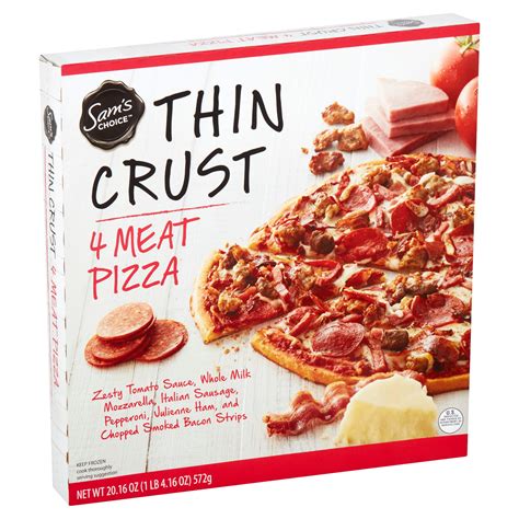 How does Thin Crust Meat Eater's Delight Pizza fit into your Daily Goals - calories, carbs, nutrition
