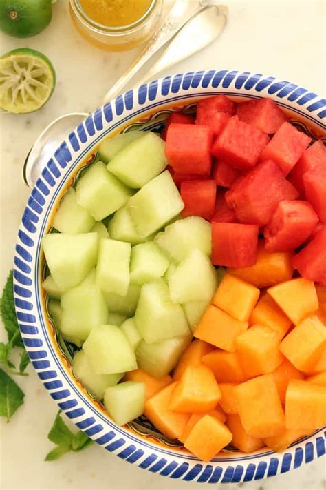 How does Three Meat Hoagie with Watermelon-Cantaloupe-Honeydew fit into your Daily Goals - calories, carbs, nutrition