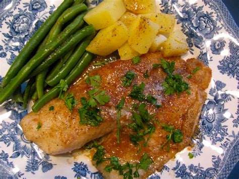 How does Tilapia with Meuniere Sauce fit into your Daily Goals - calories, carbs, nutrition