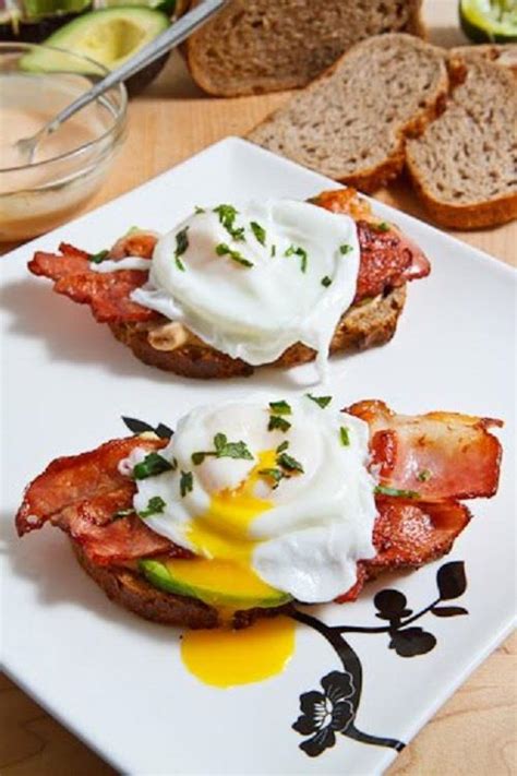 How does Toast Bacon Poached Egg fit into your Daily Goals - calories, carbs, nutrition