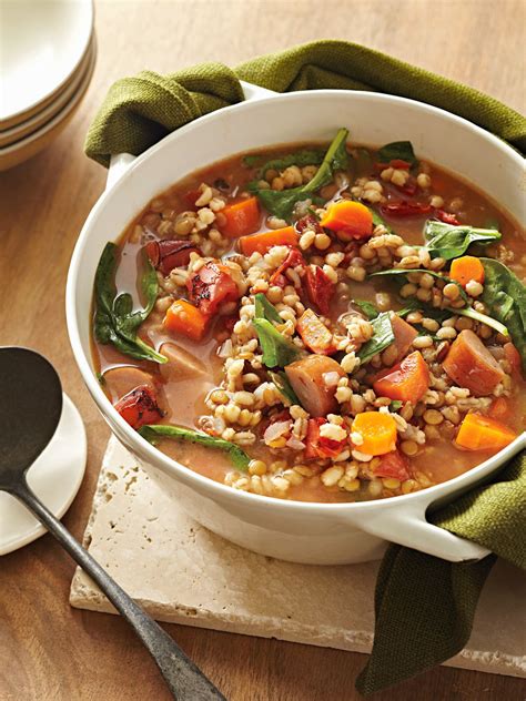 How does Toasted Barley and Lentil Soup fit into your Daily Goals - calories, carbs, nutrition