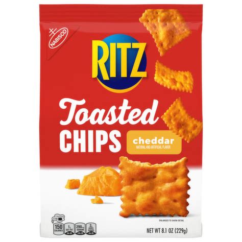 How does Toasted Chips - Cheddar fit into your Daily Goals - calories, carbs, nutrition