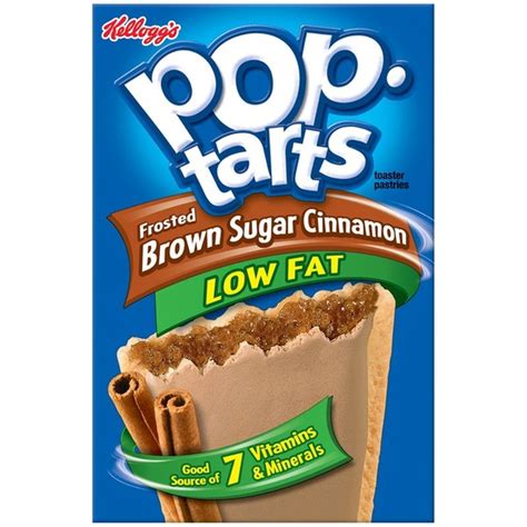 How does Toaster Pastries, KELLOGG, KELLOGG'S LOW FAT POP TARTS, Frosted brown sugar cinnamon fit into your Daily Goals - calories, carbs, nutrition