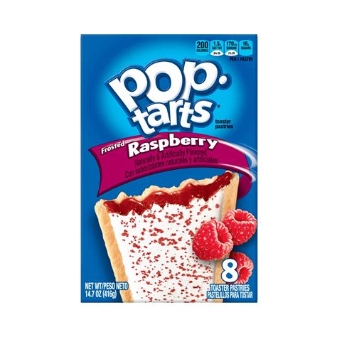 How does Toaster Pastries, KELLOGG, KELLOGG'S POP TARTS, Frosted raspberry fit into your Daily Goals - calories, carbs, nutrition