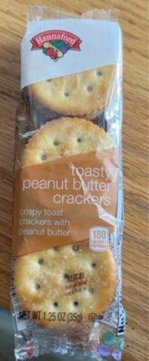 How does Toasty Peanut Butter Crackers fit into your Daily Goals - calories, carbs, nutrition