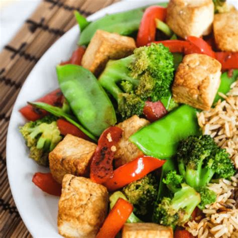 How does Tofu Fried Rice Stir-Fry fit into your Daily Goals - calories, carbs, nutrition