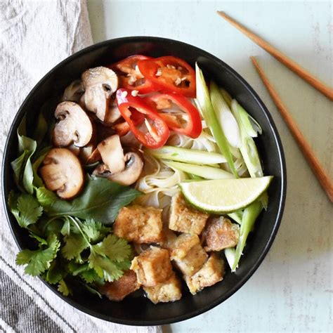 How does Tofu Pho fit into your Daily Goals - calories, carbs, nutrition