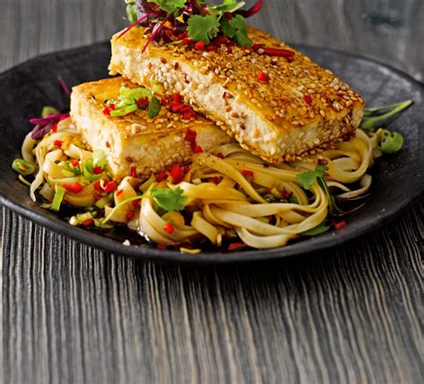 How does Tofu Seared Sesame Triangles 2 EA fit into your Daily Goals - calories, carbs, nutrition